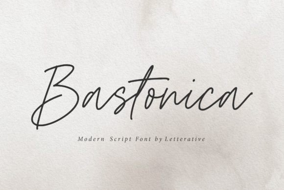 Bastonica: The Modern Script Font for Campaign Clarity