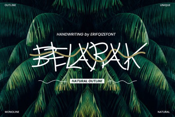 Belarak: A Confident, Casual Script for Modern Branding