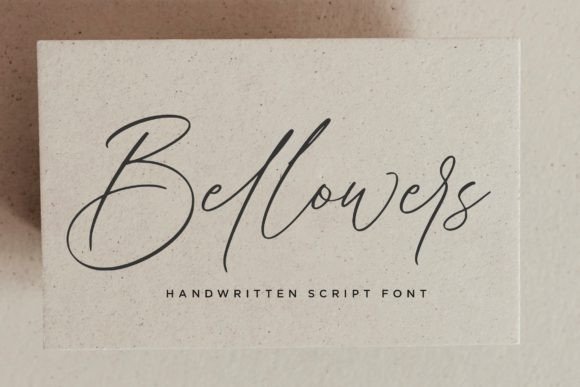 Bellowers: A Strategic Script Font for Modern Marketing