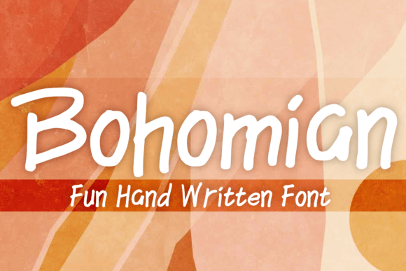 Bohomian: A Bohemian Font for Authentic Digital Branding