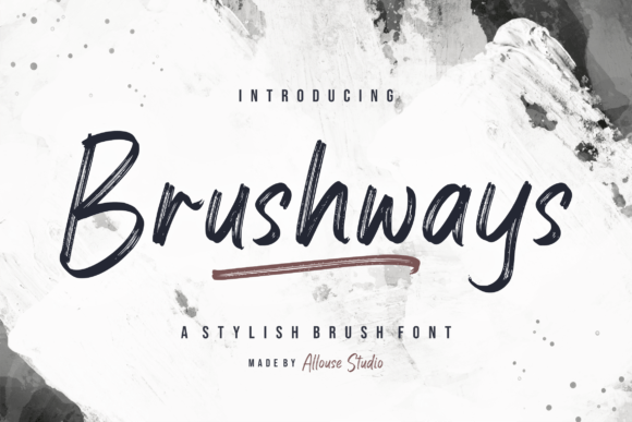 Brushways Font: A Guide to Editorial Mood and Readability