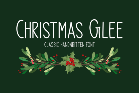 Christmas Glee: A Font That Sparks Digital Joy