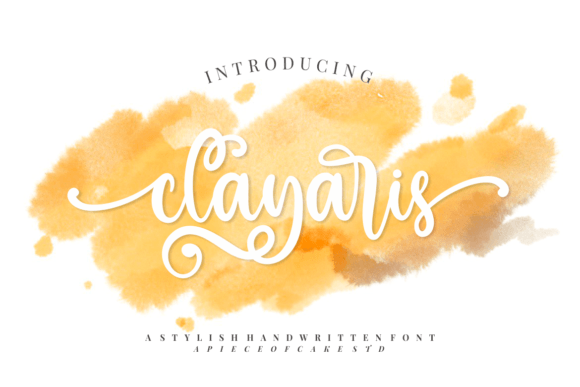 Clayaris: A Script Font Built for Modern Campaigns