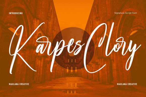 Elevate Your Brand with Karpes Clory: A Casual Brush Script Font