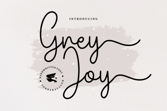Grey Joy Font: A Timeless Script for Digital Branding