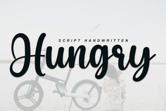 Hungry: A Script Font for Modern Marketing Content