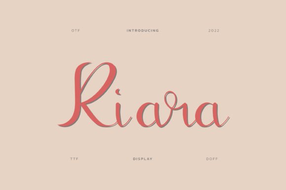 Kiara Font Review: A Calligraphy Typeface with a Romantic Spark