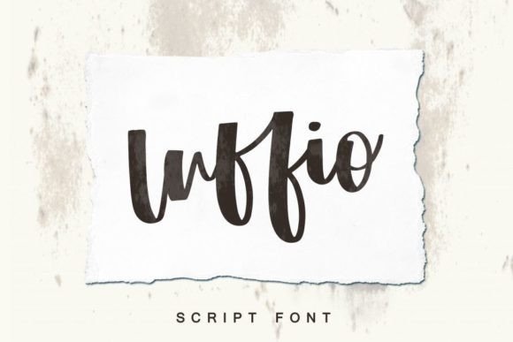Luffio Font: A Bold Brush Script for Digital Design