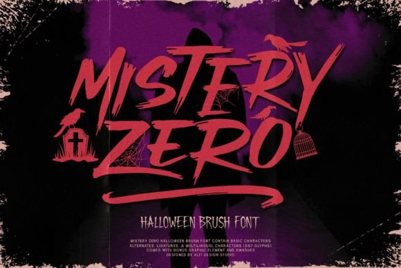 Mistery Zero: A Handwritten Font for Distinct Digital Branding