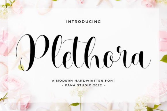 Plethora Font Review: A Stylish Script for Branding