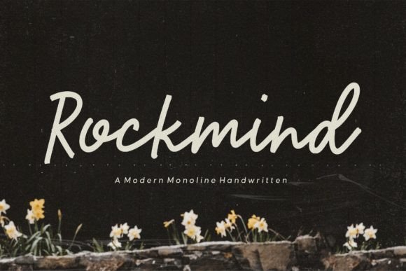 Rockmind: A Monoline Script Font for Modern Web Design