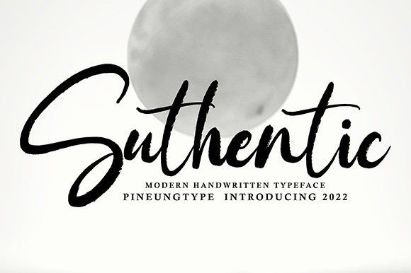 Suthentic: A Fresh Handwritten Font for Modern Brands